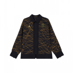 Air Jordan x Paris Saint-Germain Ametlik Jope Must/Kollane Naiste &Uuml;ler&otilde;ivad DV2987-010 XXL