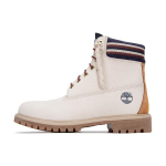 Timberland Premium Series pealiskihi loomanahast soojad kulumiskindlad suurenenud k&otilde;rgusega retro l&uuml;hikesed &otilde;uesaapad meestele valkjad A5ZY7F48 45