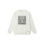 Vans X Hirono koost&ouml;&ouml; &uuml;mmarguse kaelusega langenud &otilde;lgadega lihtne pikkade varrukatega dressipluus Unisex dressipluus Off-White VN000KPJFS8 XL
