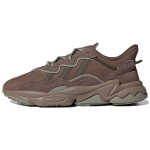 Adidas Originals Ozweego Nahast Mugavad Trendikad Libisemiskindlad Vastupidavad Madalad Vabaajas Jalan&otilde;ud Unisex Vabaajas Jalan&otilde;ud Maa-Pruun H03679