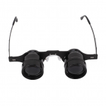 Binokkel 10x HD suurendusega, manuaalfookusega, vihmakindel, v&auml;litingimustes kasutamiseks, kalastamiseks, binokkel teleskoop linnuvaatluseks must