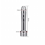 Roostevabast terasest metallist anaaldilaatori puhastaja bidee kraanid Kiirustatud klistiiridu&scaron;&scaron;ipea bideekraan anaalseks puhastamiseks tagumikupistikud kraan 4cm