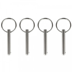 4 tk Boat Bimini Top Fitting Riistvara Kiirkinnitustipp merepaatide-laevade jaoks