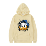 Disney Tuhkru Muster Kapuutsiga Pikkade Varrukatega Kampsun S&uuml;gis ja Talv Disney Tipp Anime Kapuutsiga Harajuku Kapuutsiga Dressipluusid S beige