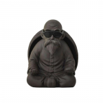 Kilpkonna tees&otilde;el lilla liivaga leibkonna tees&otilde;el Kilpkonna kestas&otilde;el Loominguline lilla savitee lemmiklooma kung fu teekaunistus 10x8.3x7.6cm