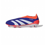 Adidas Predator Elite Laceless Fg Lucid Blue Cloud White Solar Red Tossud IF6447 40⅔