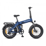 ENGWE ENGINE Pro 3.0 BOOST Folding E-Bike with 250W 48V15Ah, Full Suspension, 20 Fat Tire Pedelec with Rear Cargo Rack for City & Off-Road Commuter ENGINE P2BT: 250W 48V15Ah sinine