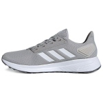 Adidas Duramo 9 Klassikalised Amortiseerivad Libisemisvastased Hingavad Madalad Maratonijooksukingad Meeste Tossud Hall Valge EE7923 42