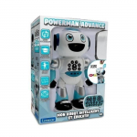 Lexbook - Robot Programmable Powerman Advance - Quiz, Musique, Jeux, Histoires - Avec t&eacute;l&eacute;commande - Blanc et Bleu valge