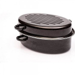 Cocotte praepann 42 cm kaanega must