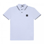 STone Island Mini embleemiga logo plaaster Polo T-s&auml;rk K1s1522002sc K1S1522002SC S0018 V1001 (L)