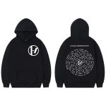 Twenty One Pilots Kahepoolse Prindiga Huppar Moodne Vabaaja &Uuml;leliigne Pullover Mehed Naised Vabaaja Pikkade Varrukatega Fliisist Dressipluusid S gray