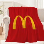 Moodne armas M-Mcdonaldsi logo naljakas tekk pehme uinak diivanivaip elutuppa kontorisse magamistuppa s&uuml;nnip&auml;evaks kodu reisimine laste kingitused 30x40in yellow