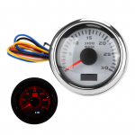 52mm osutiga tahhomeeter punase taustvalgustusega Universaalne mootorratta, veoauto, paadi bensiinimootori jaoks 9&ndash;30V