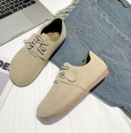 Moodsad Retro Paelkinnitusega Madalad Kingad Mokassiinid Naistele Kunstnahast Suede Paadikingad Vabaaja K&otilde;ndimiseks Slip-On Mokassiinid Daamide Mugavad Tabid &Uuml;mara Ninaga Espadrillid 35