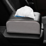 My Good Car Tissue box car tray toilet paper napkin tray For Tesla Model 3 S X Car accessories black spell beige