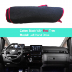 Hyundai Staria New H1 jaoks - 2024 2025 Auto armatuurlaua kate Armatuurimatt Ultraviolettkiirguskindel Vaip Kilekaitse Tarvikud Left Red Edge