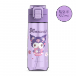 560ml Cinnamoroll Anime Kawaii Joogik&otilde;rrega Kaasaskantav Pudel Armas Kuromi K&auml;epide Tihend Lekkimiskindel Kork Veekeetja Kingitused Lastele 560ml