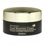 DEOPROCE Multifunktsionaalne tigu taastav kreem 100 g &ndash; S&uuml;gavniisutav ja kortsudevastane n&auml;okreem Snail Recovery Cream 1