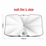 Car front windshield sunshade for Skoda Octavia Kamiq Rapid Scala Roomster YETI UV protection sunshade car interior accessories tumehall v&auml;rv