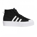 adidas Wmns Nizza Platform Mid Core Black White FY2783 EU 35.5 must/valge