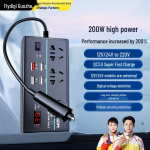 Universaalne 12V/24V kuni 220V autotoiteinverter