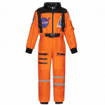 Laste astronauti kost&uuml;&uuml;m Halloweeni, festivalide ja cosplay jaoks XL (US 10-12Y) oranž