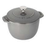 Staub Cocotte de Rice V&auml;rvitud Valatud Emailitud Induktsiooniriisikeetja Jaapani La Cocotte de GOHAN [Kuni 30-p&auml;evane prooviversioon] La GOHAN Hall, Keskmine, 16cm,