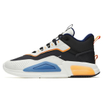 Anta Rubik's Cube 4 Slip Resistant Cushioning Thermal Mid top Sports Casual Shoes Black Blue 112248980-2 41