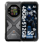 Oscal TANK 1 5G 6,78-tolline Dimensity 7050 vastupidav telefon Android 15 12 GB v&otilde;i 16 GB RAM 256 GB v&otilde;i 512 GB ROM 20000 mAh aku 16GB+512GB oranž