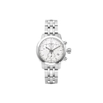 TISSOT 200 Kvartsmehhanismiga Naiste K&auml;ekell 34mm Valge sihverplaadi Roostevabast terasest korpus Terasest rihm T055.217.11.018.00 Silver Strap
