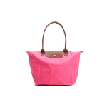 Longchamp Le Pliage Original 31 N&ouml;&ouml;bi ja T&otilde;mblukuga Sulgemine Pikk K&auml;epide L&otilde;uend Nahkdetailidega Pelmeeni Kujuline Koguja K&auml;ekott Suur Naiste K&auml;ekotid Roosa 1899089P73 Basic Set (Bag)