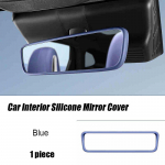 For Geely EX5 Galaxy E5 2024 2025 Car Interior Silicone Accessories Mirror Cover Rearview Mirror Anti scratch silicone protector 1901