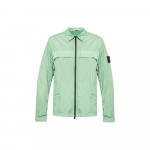 Stone Island &uuml;hev&auml;rviline lukuga kraega pikkade varrukatega jakk Meeste jakid Roheline 801510522-V0052 L