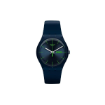 SWATCH Unisex Sinine Kell SO29N704 SO29N704 Blue Dial black