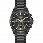 BOSS Strike Chrono Must Roostevaba teras Must Meeste Kvartsikell 1514291 must