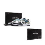 Nike Dunk Piparkoogirand S&uuml;nteetiline nahk Libisemisvastane Kulumiskindel Madalad rula kingad Unisex HF5441-100(Team1727-) 35.5