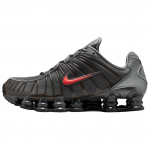 Nike Shox TL Seeria Hingavad Tagasil&ouml;&ouml;giga Vabaajajalatsid Unisex Must Punane IQ6599-003 41