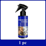 Multifunctional car rust remover used for removing rust providing surface protection on car brake pads iron metal surface 1/3PCS 1pc blue
