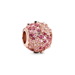 Pandora Roosa Pav&eacute; Karikakra V&otilde;lu Unisex V&otilde;lu 788797C01 Box
