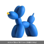 Klassikalised v&auml;rvilised grafitist balloonikoera kaunistused Euroopa loominguline disain Kodu kasutamiseks Kaunistus N&auml;idistoa kaunistus blue