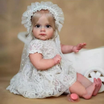 50cm Reborn t&uuml;drukust beebi pehme silikoonist elutruu nukk vasts&uuml;ndinud beebinukk kingitus baby girl