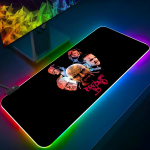 Breaking Bad Lauamat XXL Lauakaunistus S&uuml;learvuti Matt M&auml;ngimiseks RGB Lauamat Taustavalgustusega Klaviatuur M&auml;nguri T&uuml;druk Lauamatid Lauamat RGB600x300x3mm