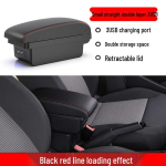 Volkswagen UP Auto Keskpuldikasti Tarvikud black