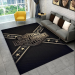 Klassikaline H-Harley Racing Moto Vaip M&auml;ngutoa, Magamistoa, Elutoa, Diivani Kodukaunistuse jaoks, Laste M&auml;nguala Vaip Libisemiskindel P&otilde;randamatt 160x200cm