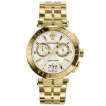 Versace VBR060017 Kuldse Tooni Aion Chrono Meeste K&auml;ekell 45mm kuld