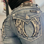 ZYLLO Ameerika Retro Kitsad Flaared Jeansid Naistele Y2k Harajuku Gooti Vintage Taskuga Tikitud Sinised Denim P&uuml;ksid Madala V&ouml;&ouml;koht Lai Jalg P&uuml;ksid S