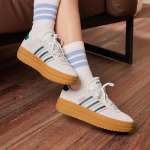 adidas VL Court Bold Off White Collegiate Green Bliss Lilac (Naiste omad) 39