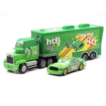M&uuml;&uuml;k Disney Pixar Autod M&auml;nguasjad Blixt McQueen Chick Hicks Mack Veoauto ja Auto Komplekt Kogu Die-cast Metall Mudel S&uuml;nnip&auml;evakingitus
