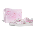 Nike Air Force 1 Roosa Leopard Nahast Kulumiskindel Madal Ketsid Rula Kingad Naiste Roosa FV3654-111(team1333--BOX) 36.5